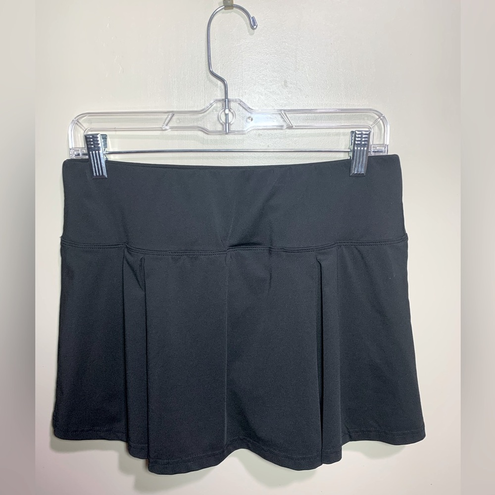 Black Pleated Tennis Skort size M